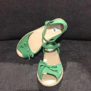 New w/o Tags: Janie & Jack Espadrille Sandals